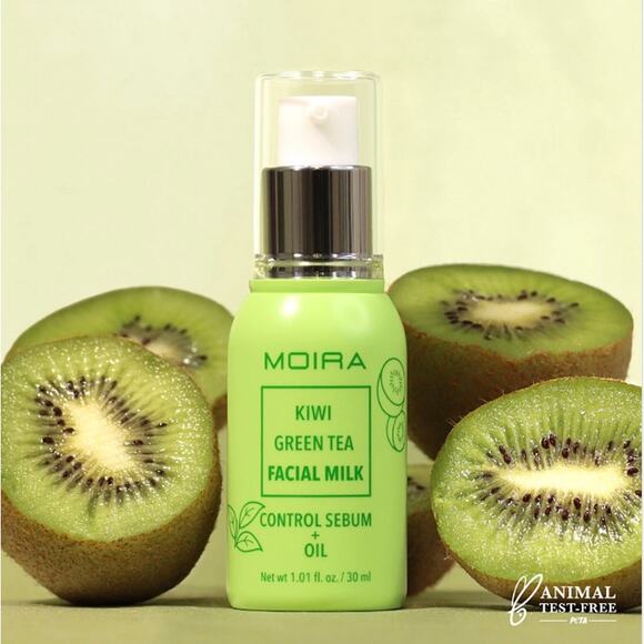 K-Care Moira Facial Milk Moisturizer*Kiwi Green Tea*Control Sebum*Korean care - Picture 1 of 2